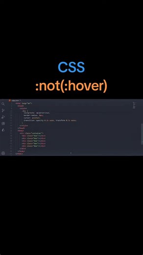 Maestro Codes on Instagram: "Simple CSS hover magic 🪄 #css #html #programming #coding"