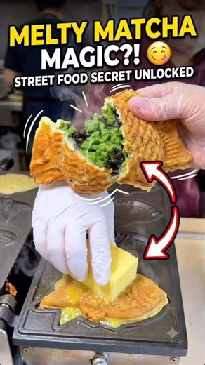Would You Try This Japanese Taiyaki? 🐟🥯