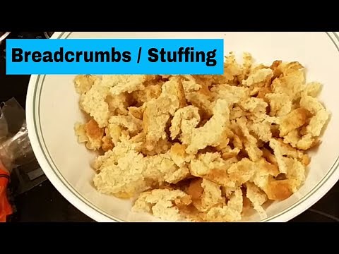 Ninja Foodi - How to Make Breadcrumbs / Stuffing