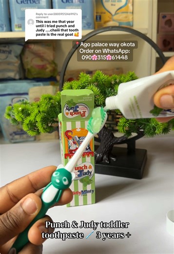 Puch and Judy Minty Toothpaste: A Parent's Review