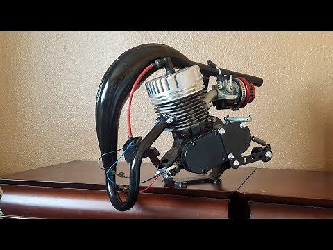 How To Rebuild A 2-Stroke Engine And Add Power, (Part 3, Rebuilding A Motorized Bike)