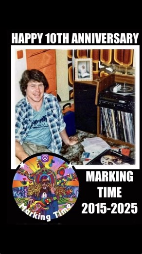 10 years and about a million posts later, I'm still having fun with Marking Time. I hope you are too. Thanks for your support. #markingtime | Marking Time