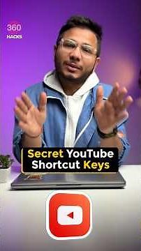 Shortcut For Youtube On Desktop #Youtube #ytshorts #pcshortcuts #youtubetricks #YouTubeTips #tech