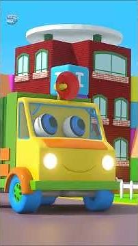 Wheels on the Garbage Truck #vehiclerhyme #babysong #kidsmusic #cartoon #toddler