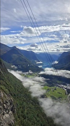 Britannia Cruise Ship Port Day - Breathtaking Loen Skylift Views #norway #fjords