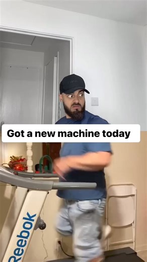 Testing out the new treadmill…. #reaction #reelsfb #comedy #duet | theofficial_azz