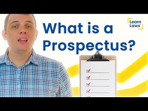 What is a Prospectus? Don’t Invest Until You Know This!