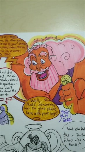 Disney Hercules and Kratos Fan Art: Groovy Greeks