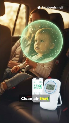 🌿 Parents’ Secret Trick to Keep Kids Breathing Clean Air Anywhere! 💨✨