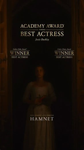 The performance of a generation. Nominated for 8 Academy Awards, including Best Actress (Jessie Buckley) and Best Picture of the Year. HAMNET is in theaters now and available to watch at home. | Hamnet