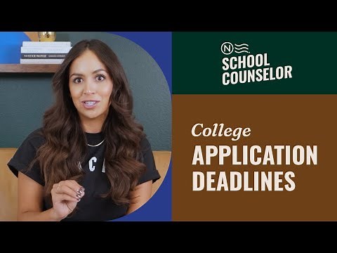 College Application Deadlines Explained