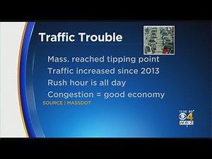 Massachusetts Traffic Congestion Has Reached 'Tipping Point,' New Study Finds