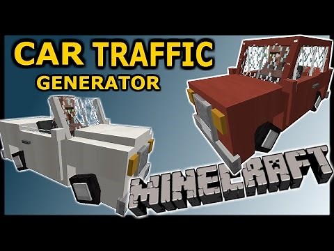 [1.9 Minecraft] CAR Traffic Generator in 4 commands