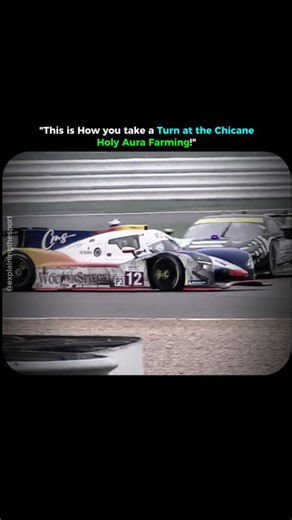 Explaining the Sport on Instagram: "Pure commitment defines what’s happening through the chicane, where grip alone isn’t enough to carry speed. Weight transfer is used aggressively, the rear stepping out just past the limit to rotate the chassis faster than a neutral line ever could. The slide is controlled to the millimetre, with throttle and steering working together to keep the rotation alive without scrubbing speed. That slight drift shortens the corner, straightens the exit, and allows powe