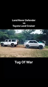 Land Rover Defender vs Toyota Land Cruiser #reels #landrover #toyota #cars | Cars.to