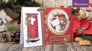 Our stunning Festive Memories Luxury Topper Collection features traditional Christmas imagery that we all know and love, including a cosy fireside, wreaths, churches lit by candlelight and the famous Mr Claus himself. Get all four of our Christmas Collections in our fantastic 2020 Christmas Blockbuster, saving you over £50! | Hunkydory Crafts