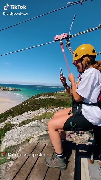 Experience the Thrill of Durness Zip Slide in Scotland