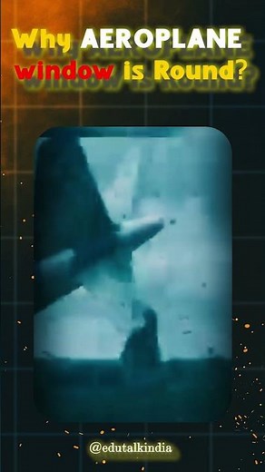 Why Are Airplane Windows Round? The Science Behind It!