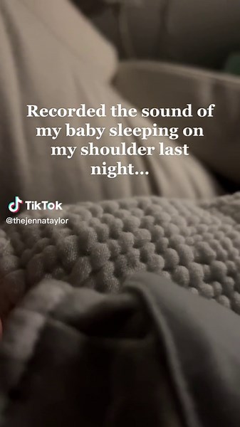 Sleep deprived from cluster feeding but I know I will miss special moments from our nights together 🤍 #newbornsounds #newbornsleep #newmomlife