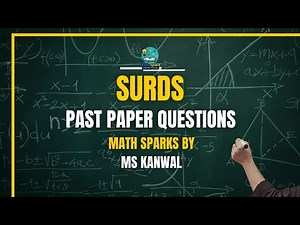 O Level / Matric Surd Past Paper Question Solution | Maths Spark by Miss Kanwal
