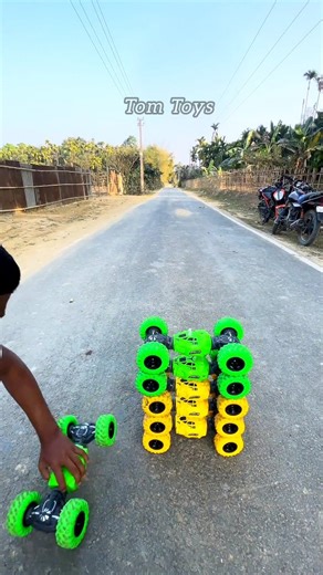 Tom Toys on Instagram: "6 Remote Control Cars Speed Challenge 🔥 | JCB, Truck, Tractor & Police Car Full Testing Epic racing challenge between 6 RC cars 💥 Speed test, power check & real action demo! Plus unboxing of RC JCB, Truck, Tractor & Police Car 🚜🚓 #RCCar #RCToys #RemoteControlCar #ToyUnboxing #JCB Toy TruckToy TractorToy"