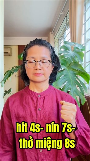 Ngủ ngon hơn với phép thở 4-7-8