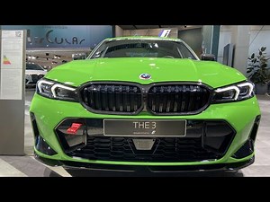 2023 BMW 330e G20 in Verde Mantis + M Performance Parts #bmwwelt