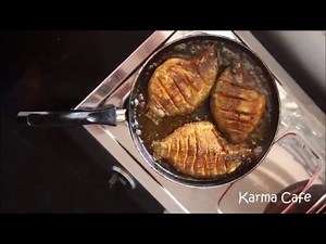 Karimeen - Pearl Spot Fry - Fish Fry Recipe - Karma Cafe - By Soumya
