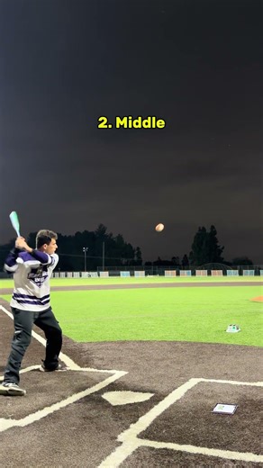 Same Swing, 3 Different Results 🥎💣 #slowpitchsoftball #linedrive #baseball #homerun