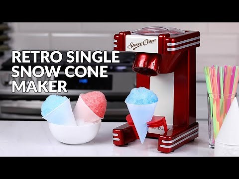 RSM702 | Nostalgia Retro Single Snow Cone Maker