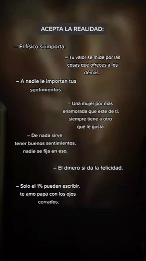 Frases de Realidad que Nadie Quiere Aceptar