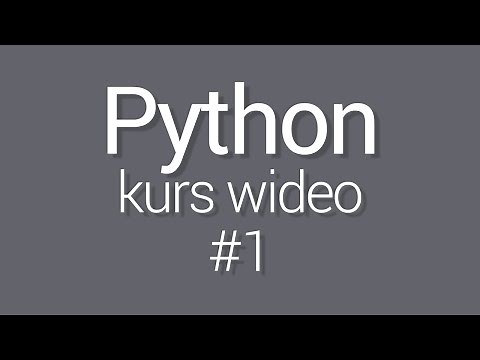 Kurs Python 3 - lekcja 1 - Wprowadzenie do kursu