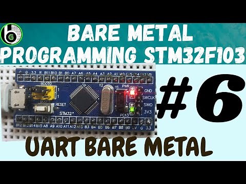 STM32 UART BARE METAL CODE: DEVICE DRIVER || RECEIVE/TRANSMIT||EMBEDDEDC||FIRMWARE||BAUDRATE||