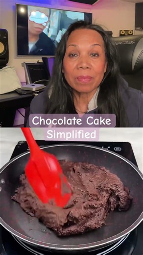 Making Easy Chocolate Cake, #dessert, #fude, #chocolatecake, #chocolate, #chocolatelover, #cake