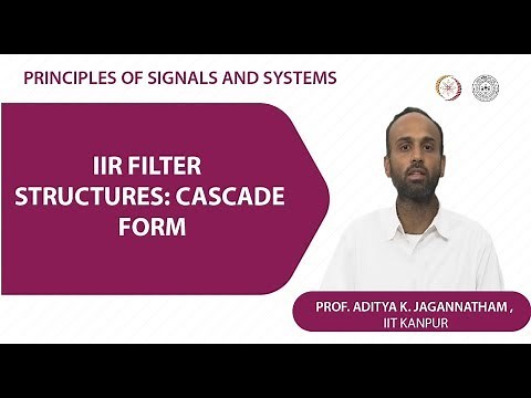 IIR Filter Structures: Cascade Form