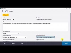 Leveraging GIS Web Feature Services and Maps for use in Trimble Access