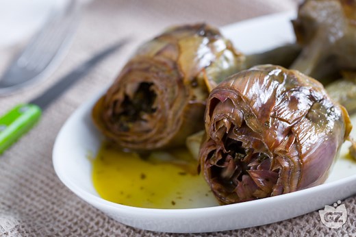 Carciofi alla romana