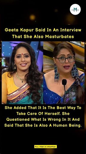 “Geeta Kapur’s Bold Statement On Self-Care 😳✨”