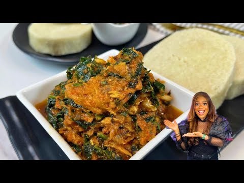 VEGETABLE SAUCE FOR YAM | NIGERIAN FOOD