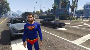 Up in the sky, look: It's a bird. It's a plane no its a: GTA 5 PC Superman Mod | Grab The Games