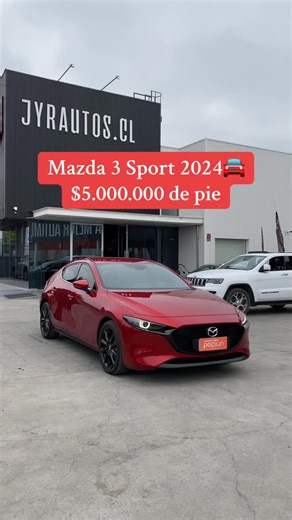 Gaby | Autos Vehiculos compra venta financiamiento | Mazda 3 SPORT 2.0 MT 2024🚘 💰 Pie $5.000.000 📅Año: 2024 🛤kilometraje: 18.000 ⛽️ Combustible: Bencina contáctame📲 +56 9 3199 1566... | Instagram