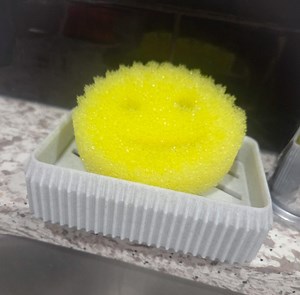 Porte-éponge de cuisine moderne avec évacuation des eaux usées | Porte-éponge antirouille | Porte-savon pour salle de bain - Etsy France