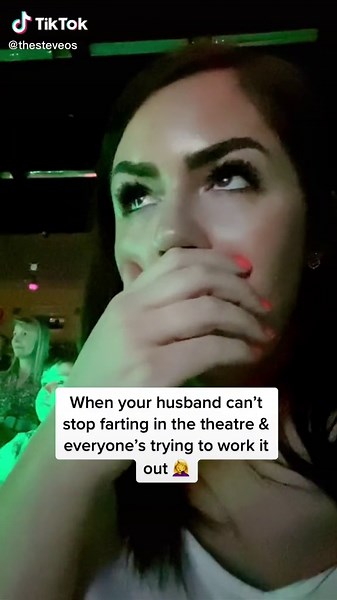 When Your Husband Can't Stop Farting in the Theatre