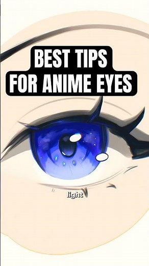 BEST TIPS for Drawing BETTER Anime Eyes