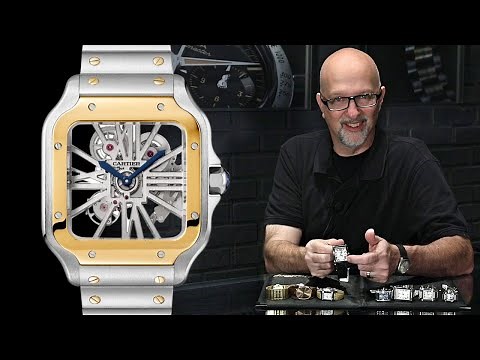 Cartier Skeleton Horloge Santos WHSA0019 Watch Review | SwissWatchExpo