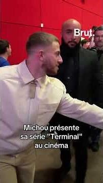 @Michou presents his series "Terminal" at the MK2 Bibliothèque cinema in Paris