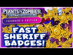 Earn Fast Sheriff Badges Mount Steep! Plants vs Zombies Battle for Neighborville