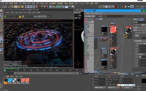 【注（完整版+工程文件）OC渲染破解版Octance 3.07 for C4D教程渲染完整教程/+更新完+X粒子+地形案例】 Octane3.07汉化中文版