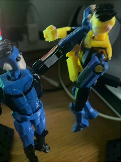 Invincible Stop Motion Animation Technique