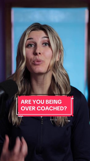 For athletes who are being over coached #overcoached #athletes #mentalperformancecoach